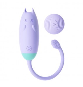 LILO - MEOW Wireless Remote Control Vibrating Egg (Chargeable - Purple)